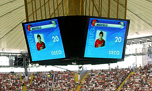 Deco, einer der gebürtigen Brasilianer, lief bei der WM 2006 für Portugal auf. (Quelle: M. Kneifl)