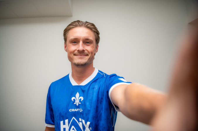 Zugang Carlo Sickinger im Trikot des SV Darmstadt 98.